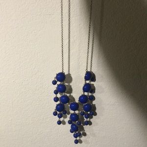 Blue bubble necklace